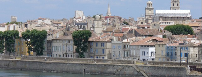 Les bords du Rhône